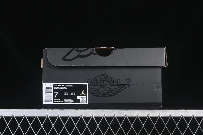 All categories Air Jordan Jordan series basketball shoes Air Jordan 1 Low Air Jordan 1 Low AJ1 Joe 1 black and white canvas leather low-top cultural basketball shoes HV5968-001